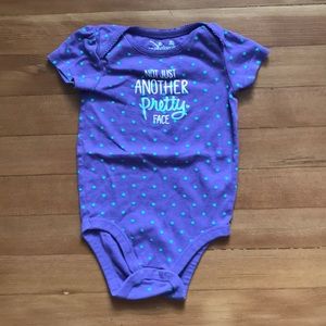 jumping beans One Pieces - Purple Turquoise Short Sleeve Bodysuit 18 mos jumping beans One Pieces - Purple Turquoise Short Sleeve Bodysuit 18 mos